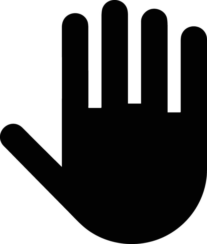 Hand icon symbol image illustration vector