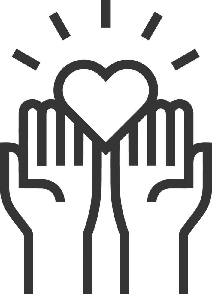 Hand icon symbol image illustration vector