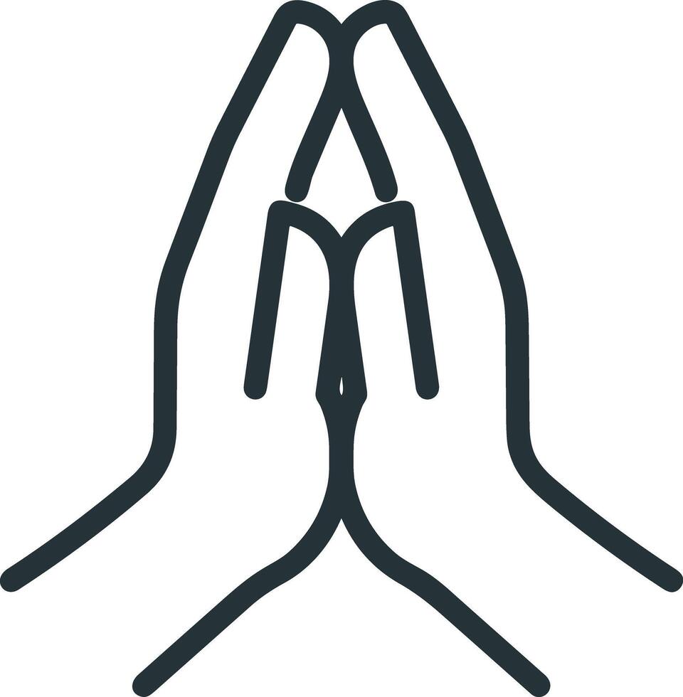 Hand icon symbol image illustration vector
