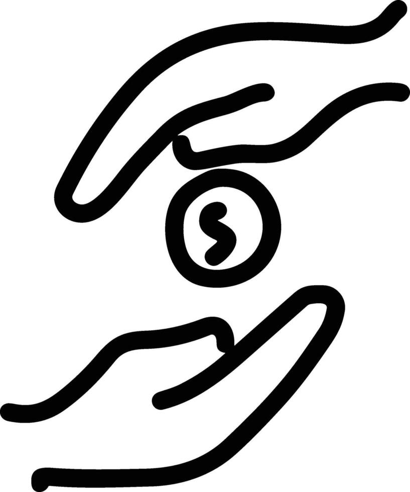 Hand icon symbol image illustration vector