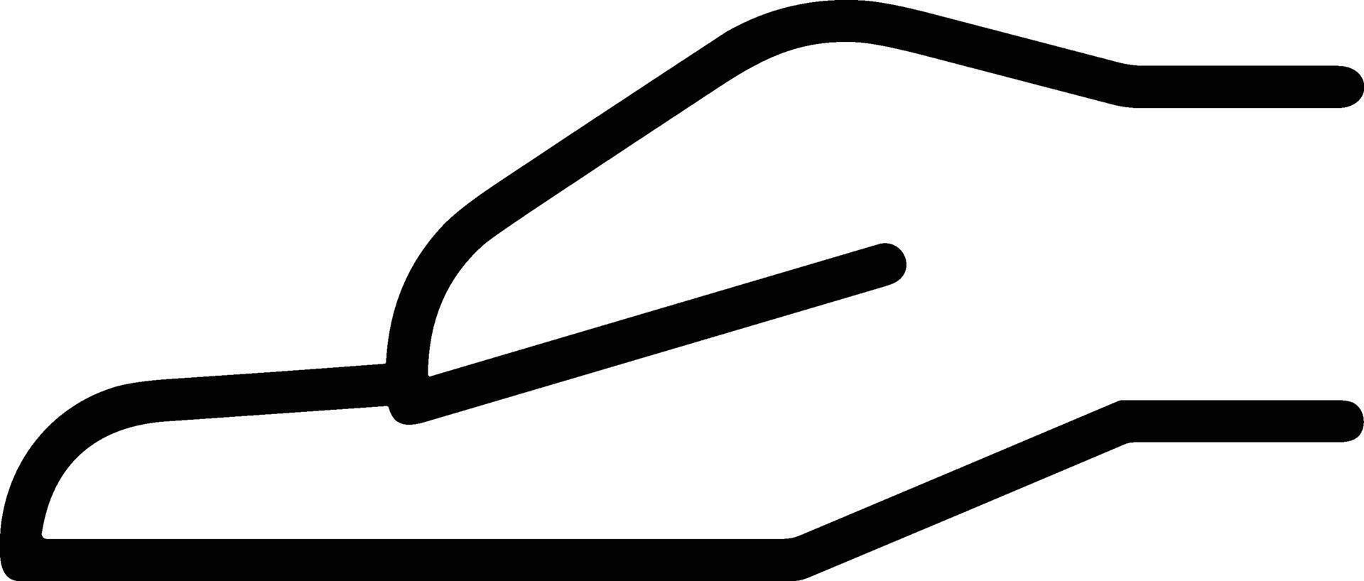 Hand icon symbol image illustration vector