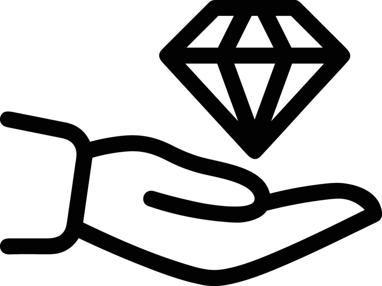 Hand icon symbol image illustration vector