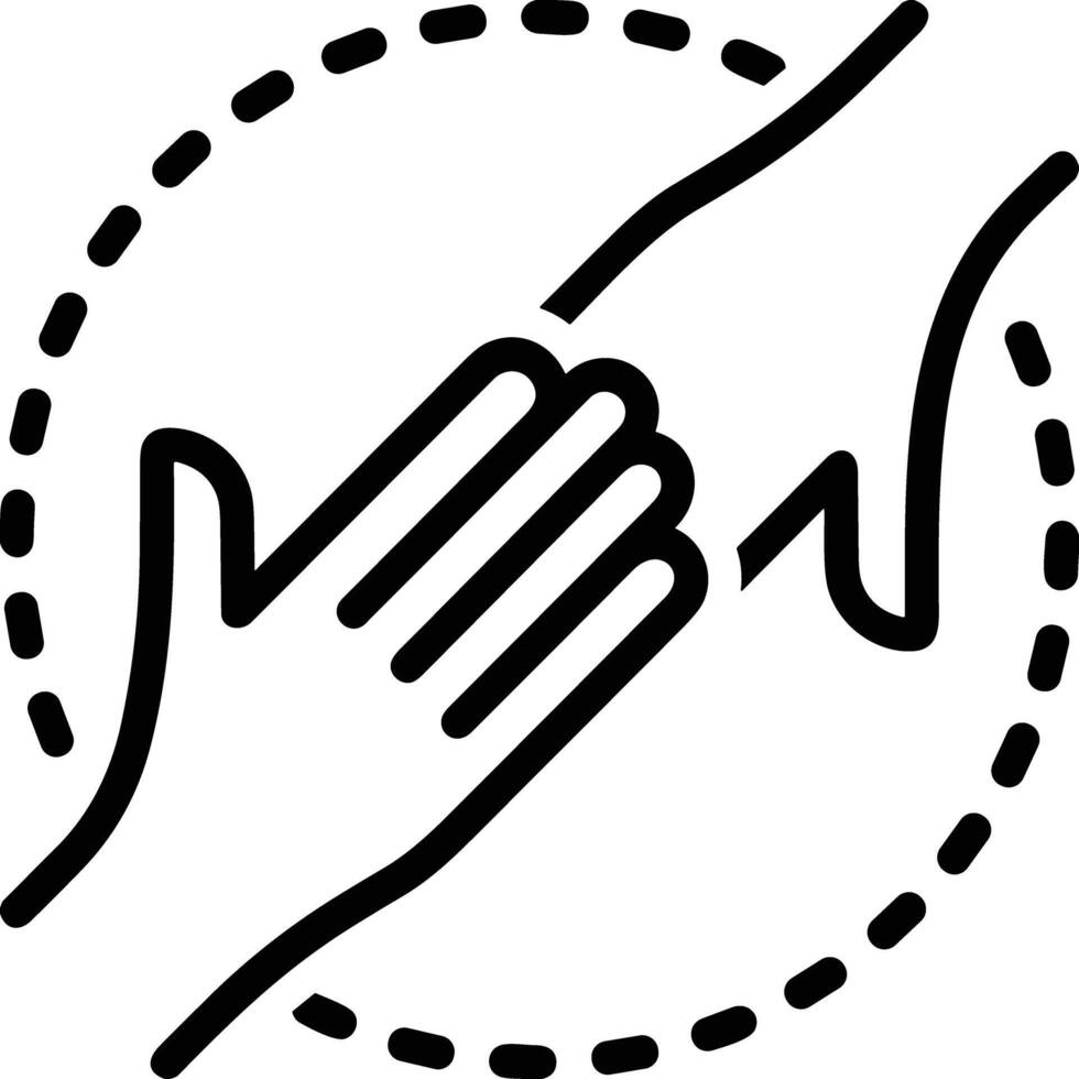 Hand icon symbol image illustration vector