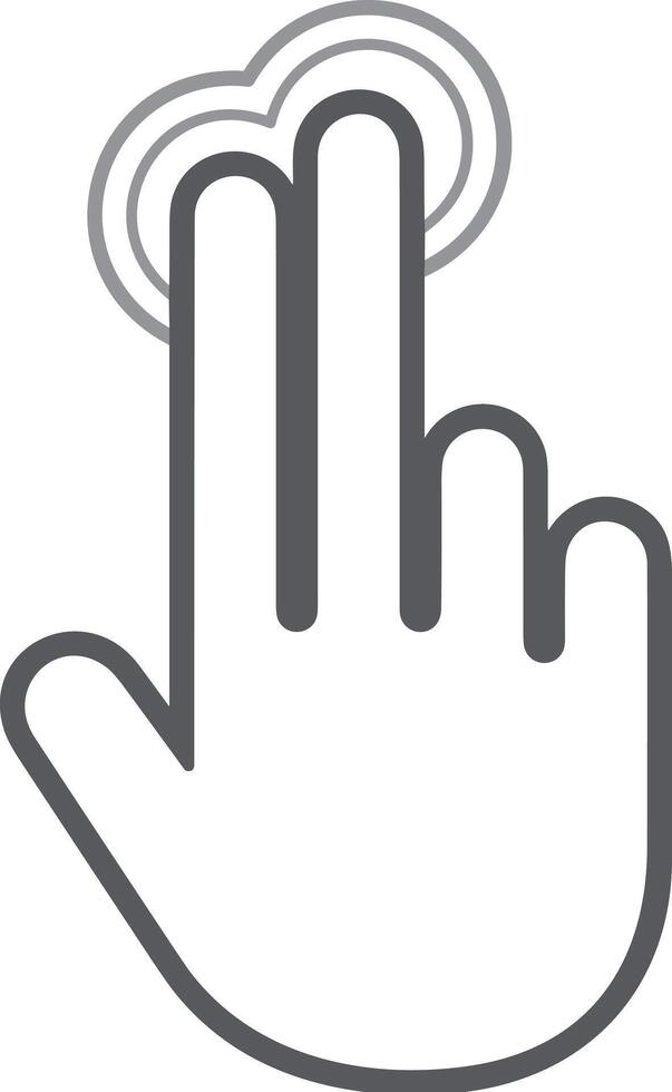 Hand icon symbol image illustration vector