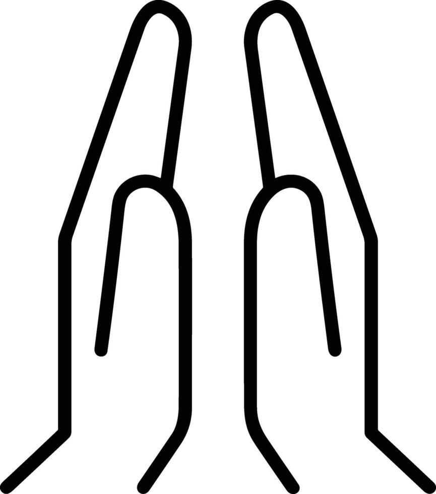 Hand icon symbol image illustration vector