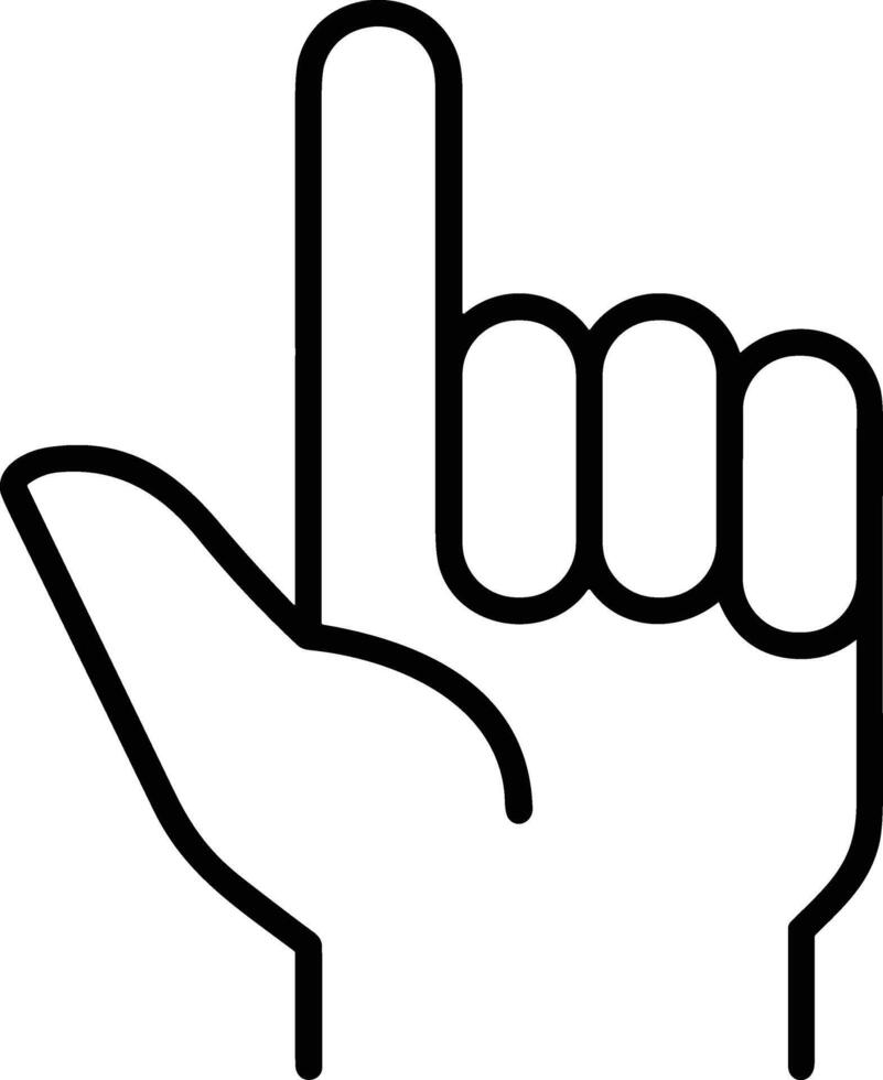 Hand icon symbol image illustration vector