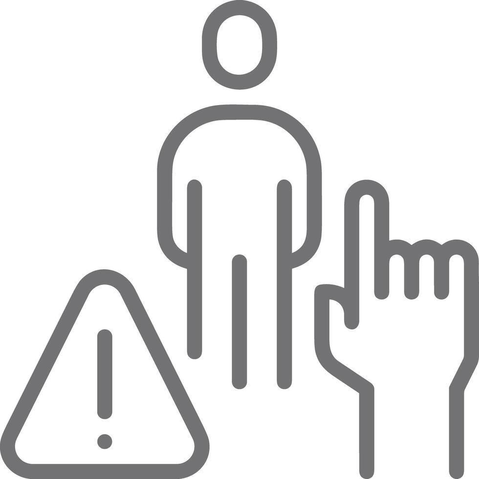 Hand icon symbol image illustration vector