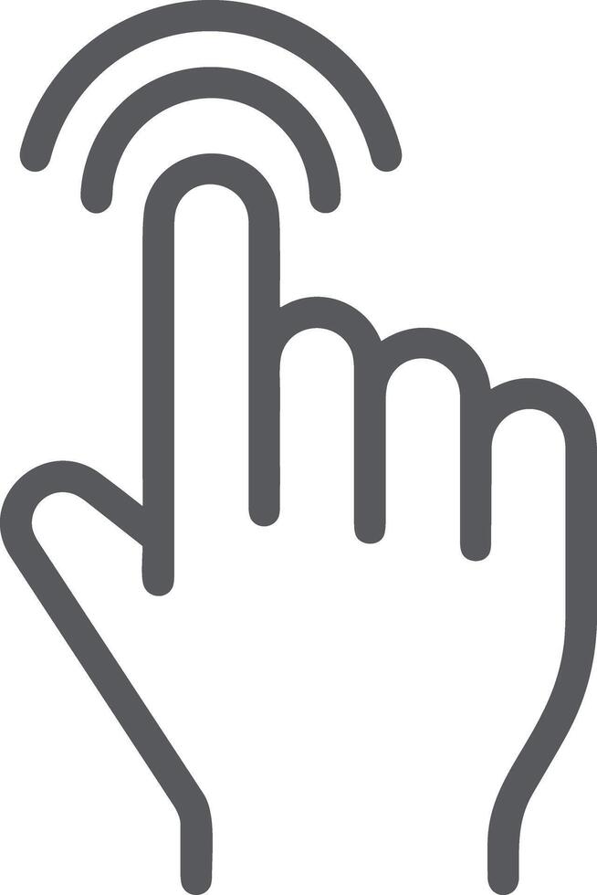 Hand icon symbol image illustration vector