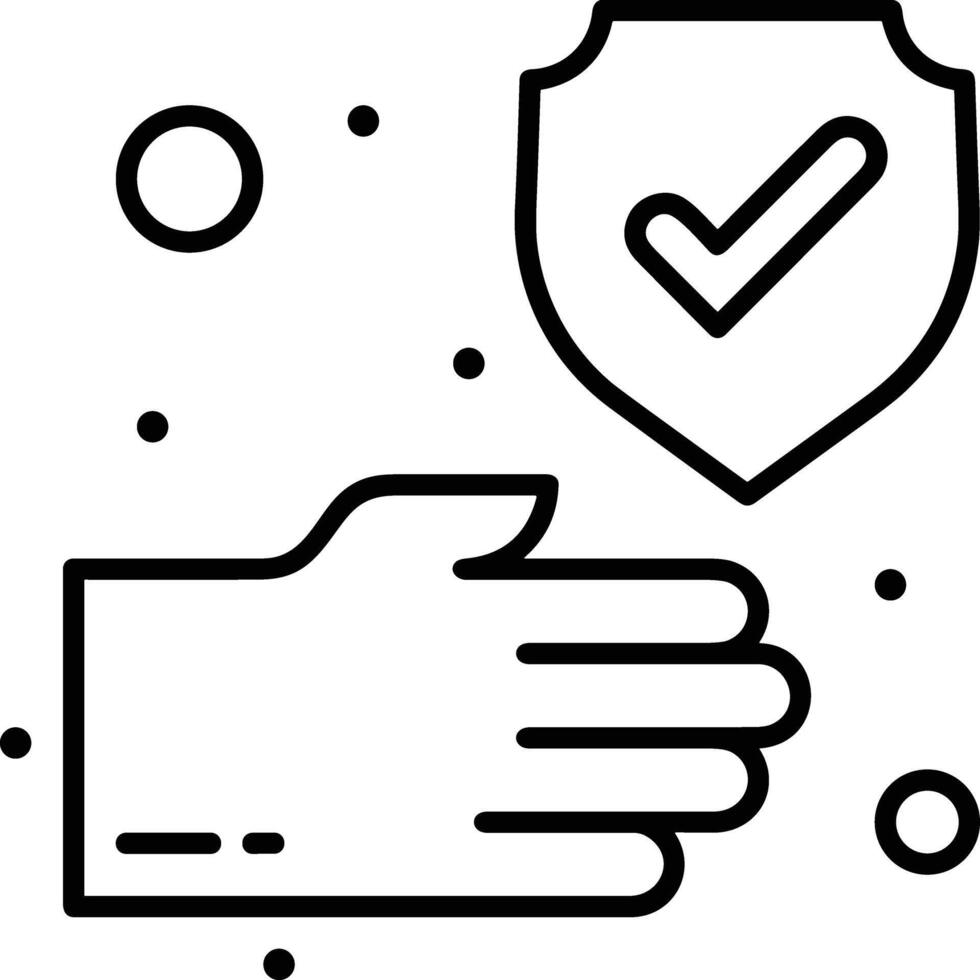 Hand icon symbol image illustration vector