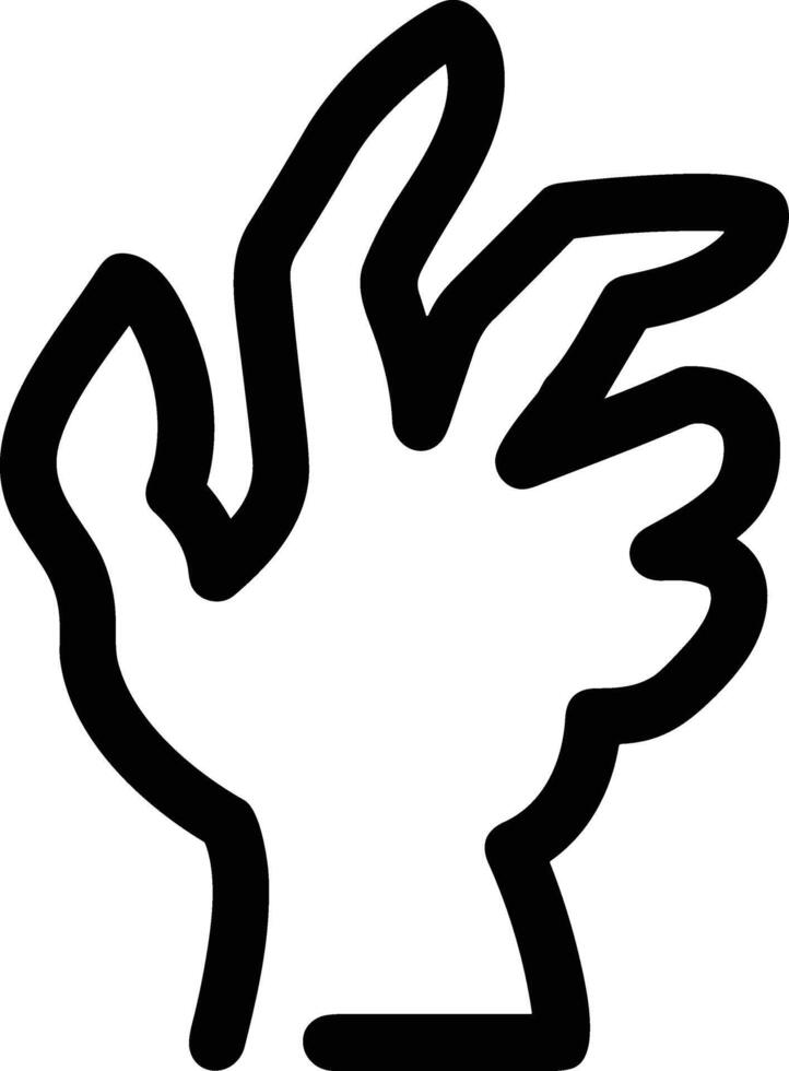 Hand icon symbol image illustration vector