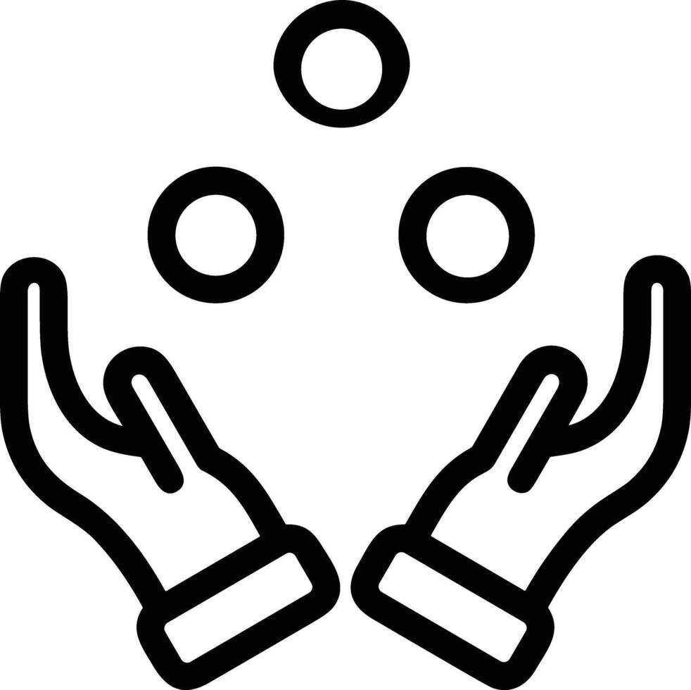 Hand icon symbol image illustration vector