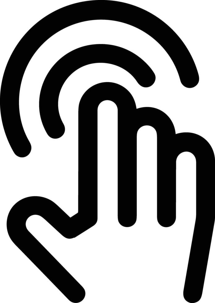 Hand icon symbol image illustration vector
