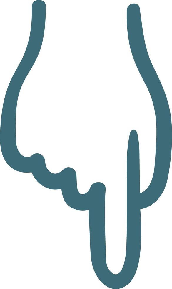 Hand icon symbol image illustration vector