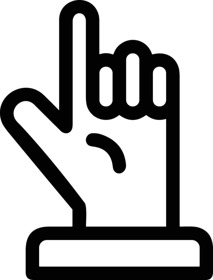 Hand icon symbol image illustration vector