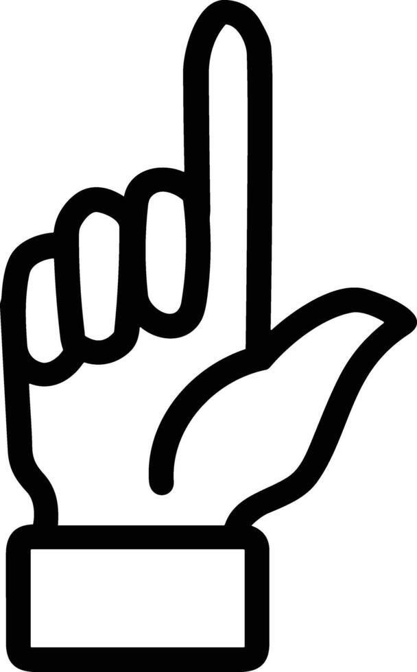 Hand icon symbol image illustration vector