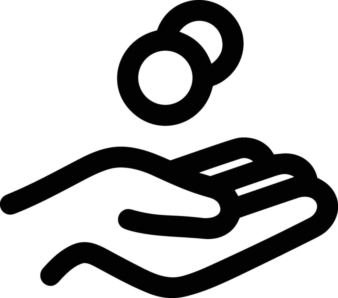 Hand icon symbol image illustration vector