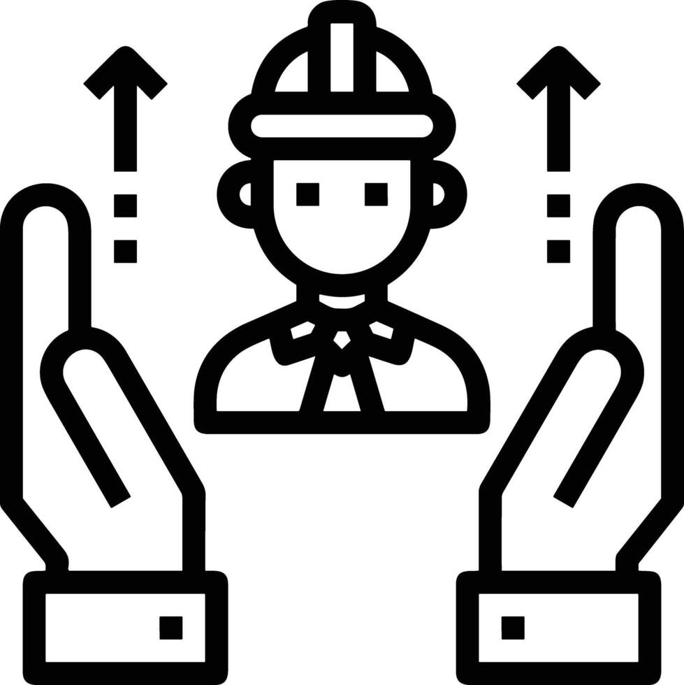 Hand icon symbol image illustration vector