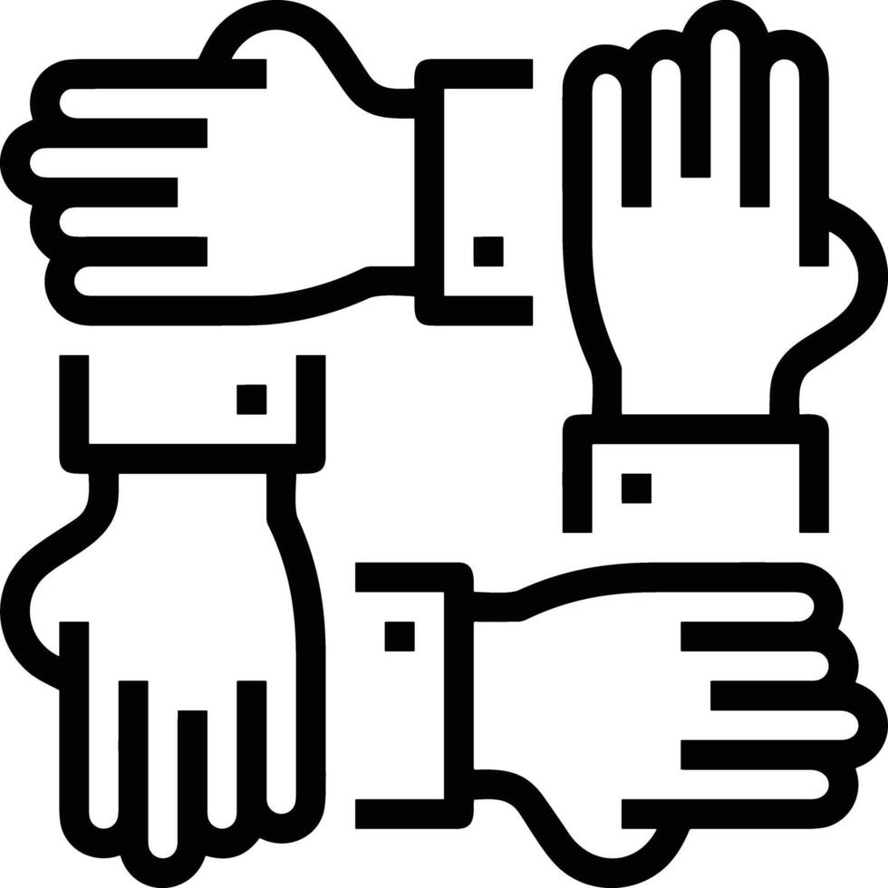 Hand icon symbol image illustration vector