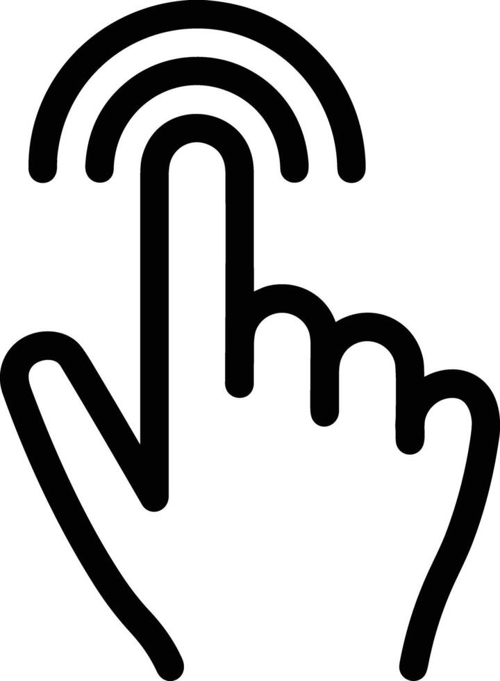 Hand icon symbol image illustration vector