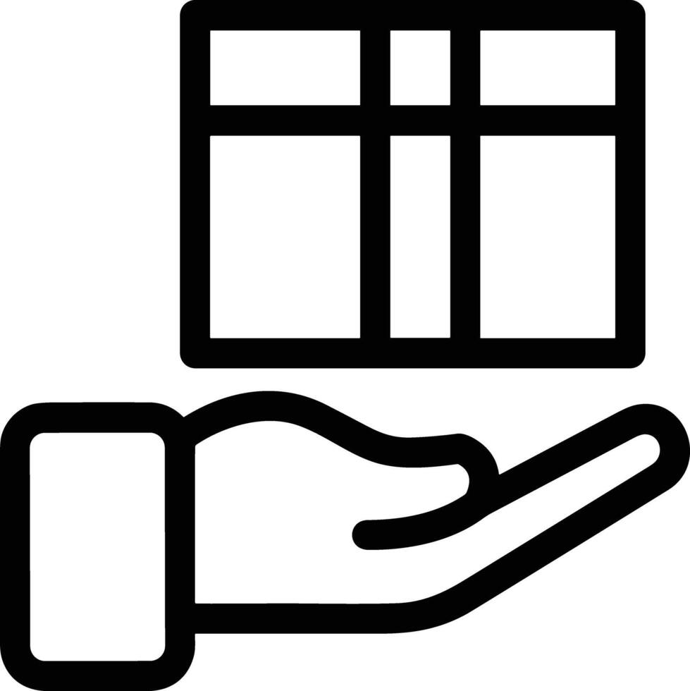 Hand icon symbol image illustration vector