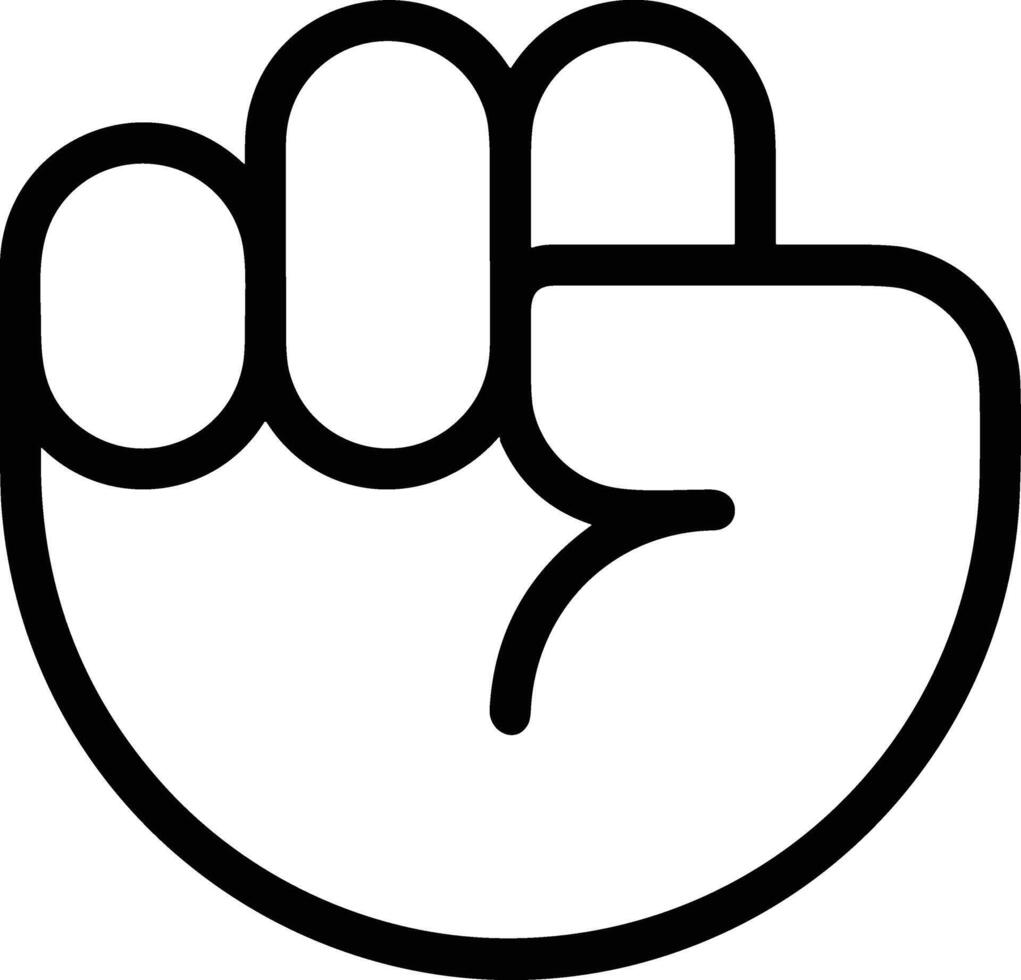 Hand icon symbol image illustration vector