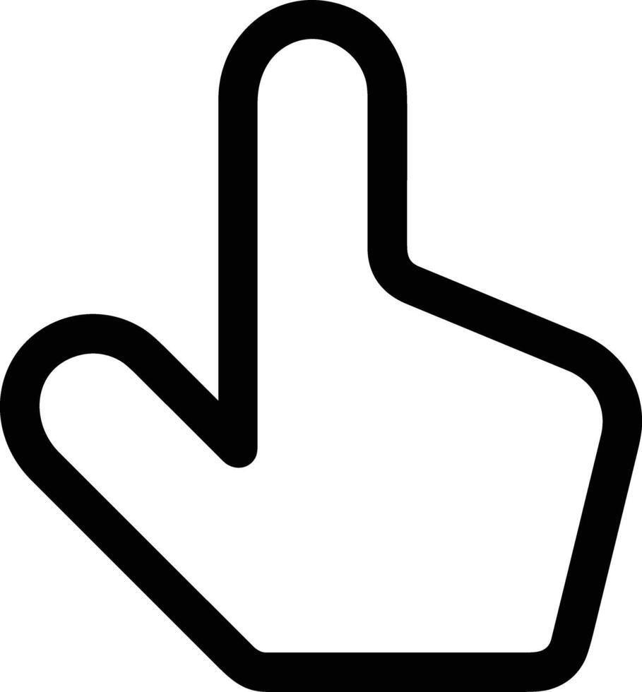 Hand icon symbol image illustration vector