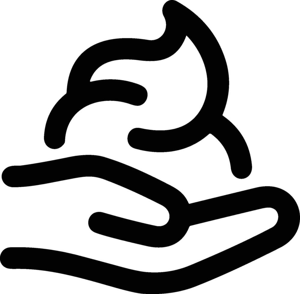 Hand icon symbol image illustration vector