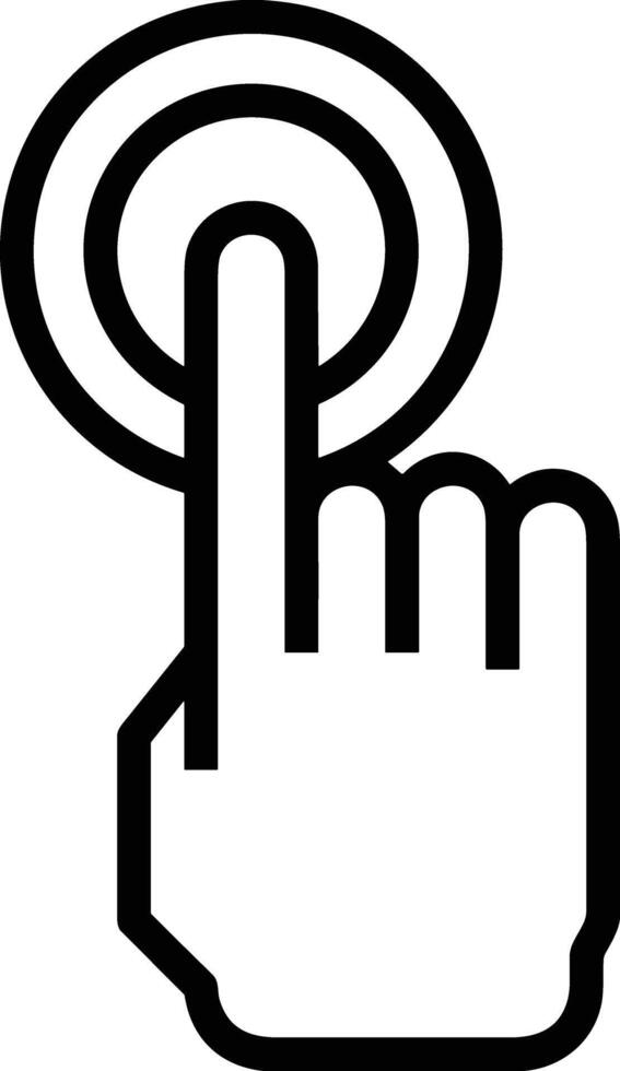 Hand icon symbol image illustration vector