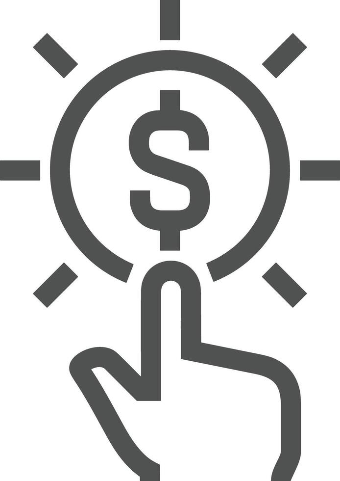 Hand icon symbol image illustration vector