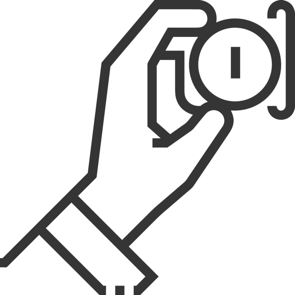 Hand icon symbol image illustration vector