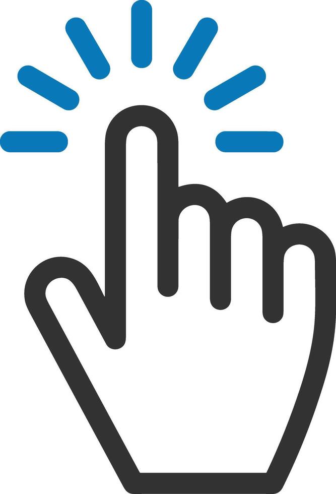 Hand icon symbol image illustration vector