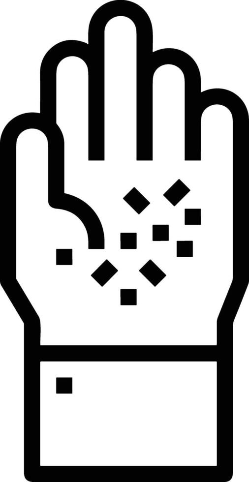 Hand icon symbol image illustration vector