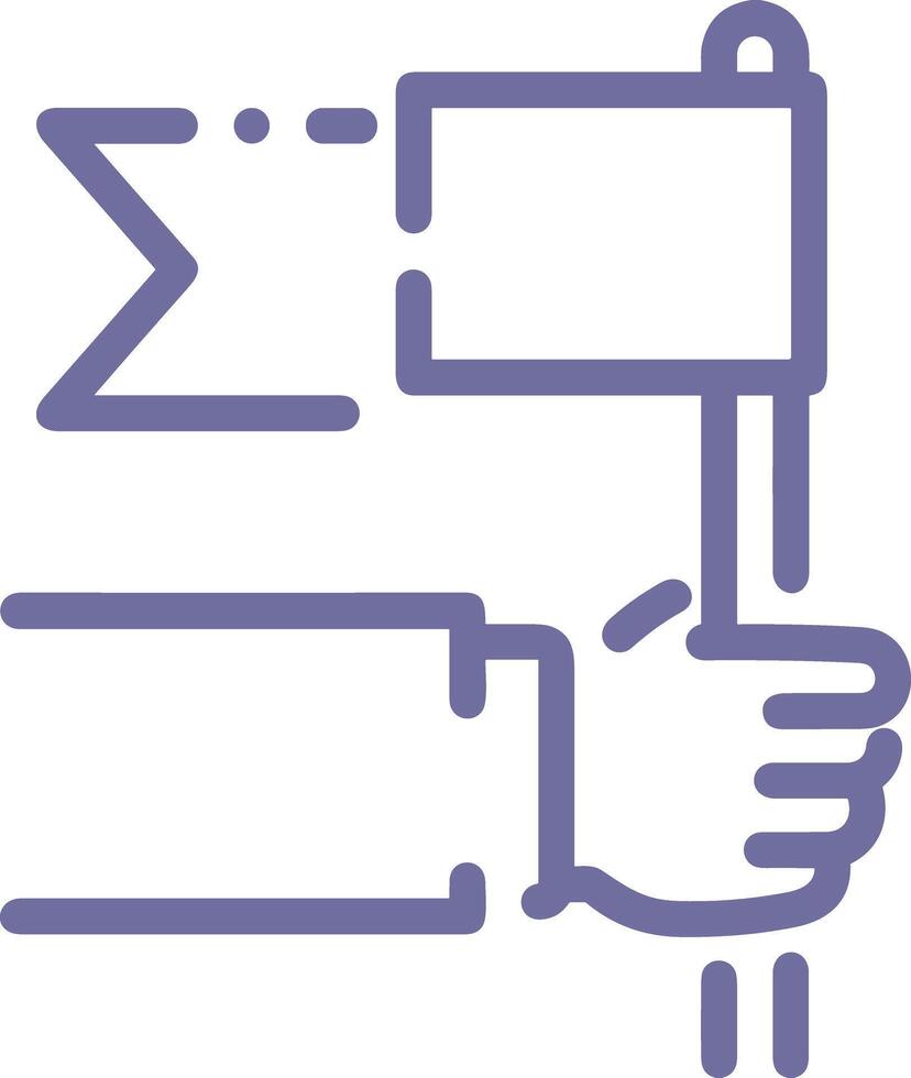 Hand icon symbol image illustration vector
