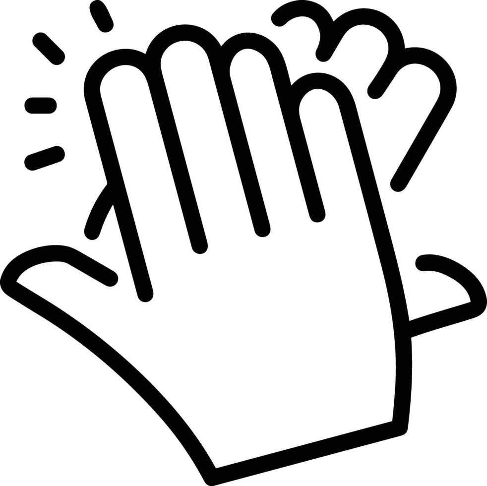 Hand icon symbol image illustration vector
