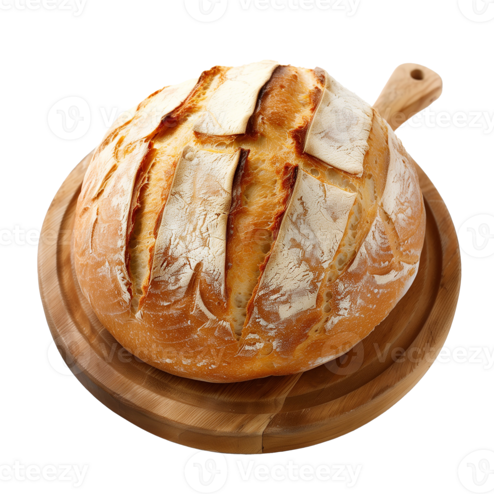 Yeast Bread Isolated on Transparent Background png