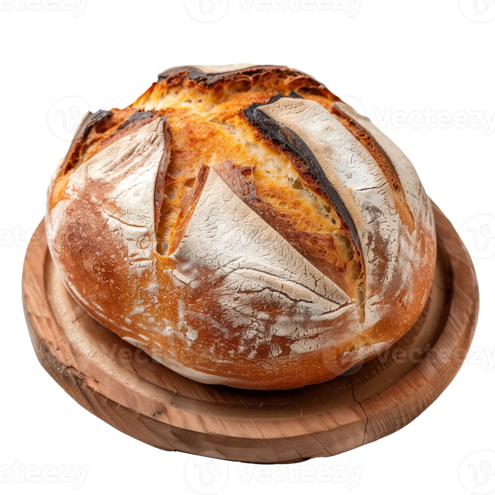 Yeast Bread Isolated on Transparent Background png