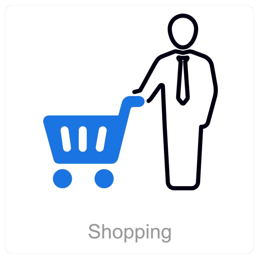 Shopping and sale icon concept vector