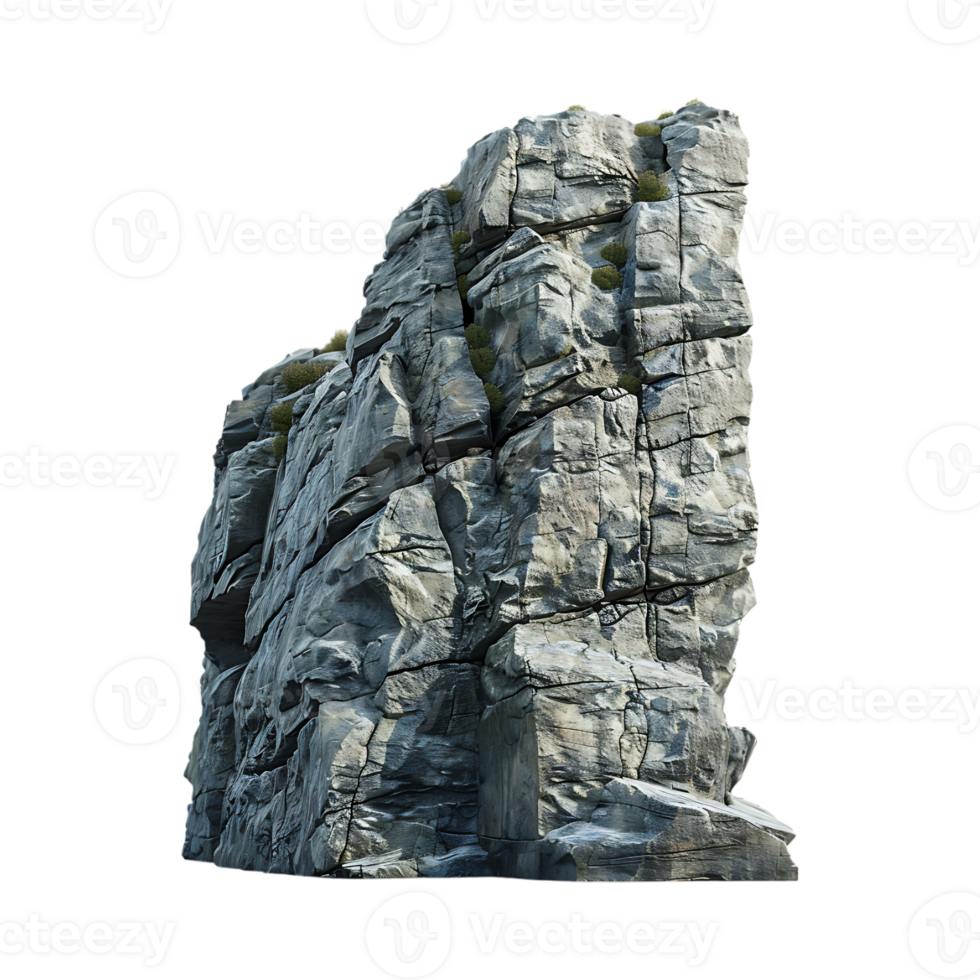 Rock Cliff on Transparent Background png