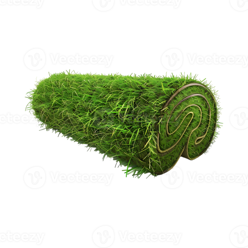 Roll of Grass on Transparent Background png