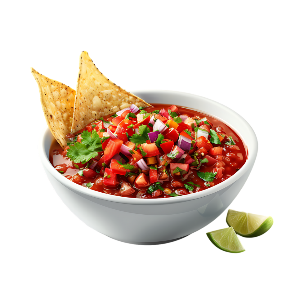 Mix Salad in a Bowl on Transparent Background png
