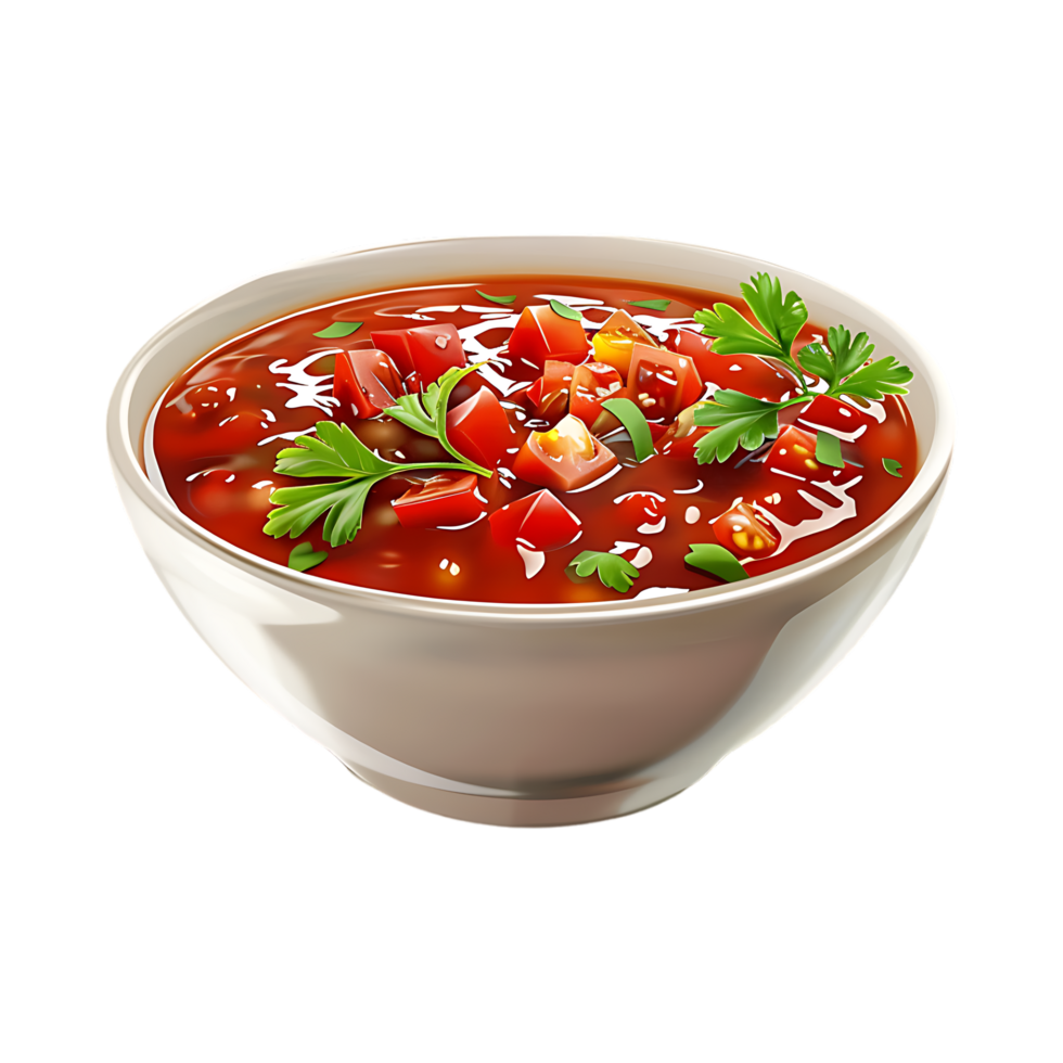 Mix Salad in a Bowl on Transparent Background png