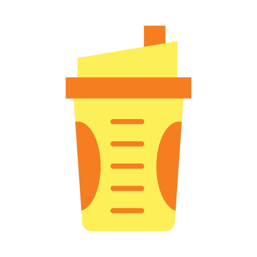 Protein Shake Icon Design vector