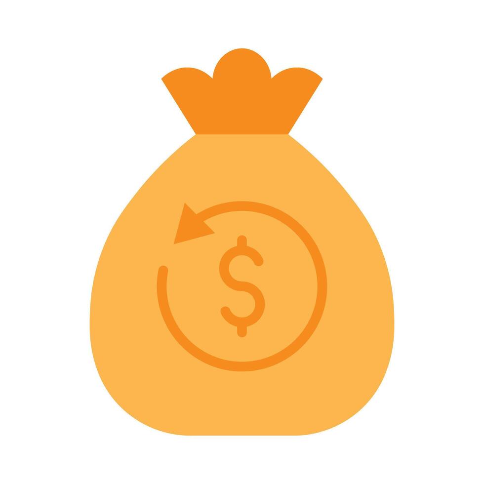 Return Of Investment Icon Design vector