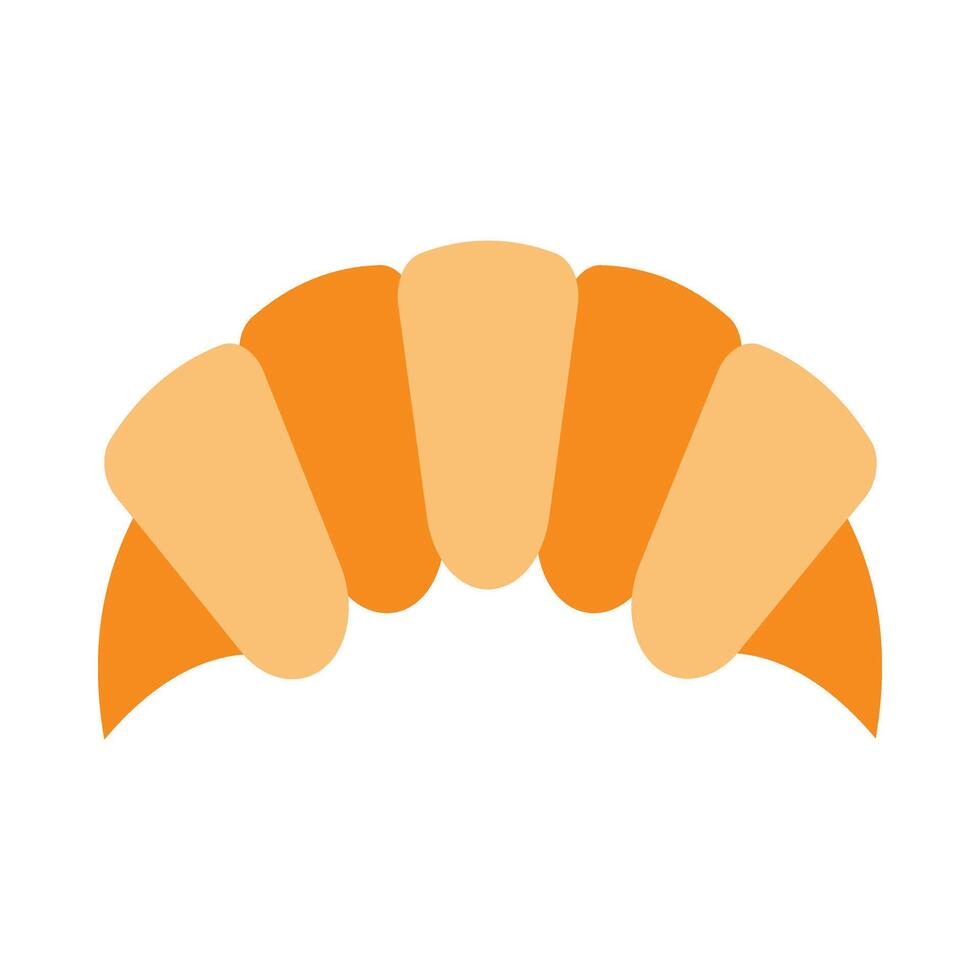 Croissant Icon Design vector