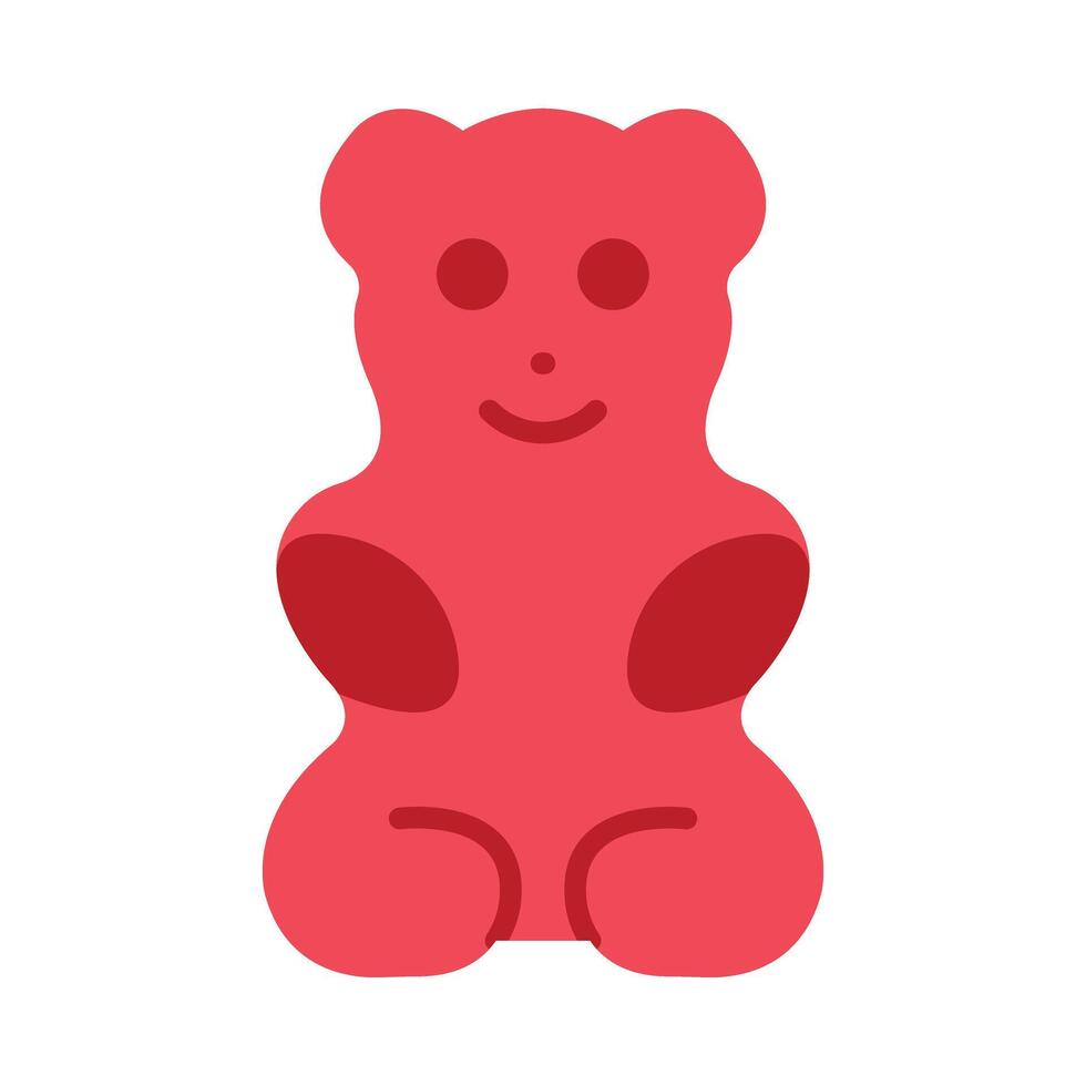 Gummy Bear Icon Design vector