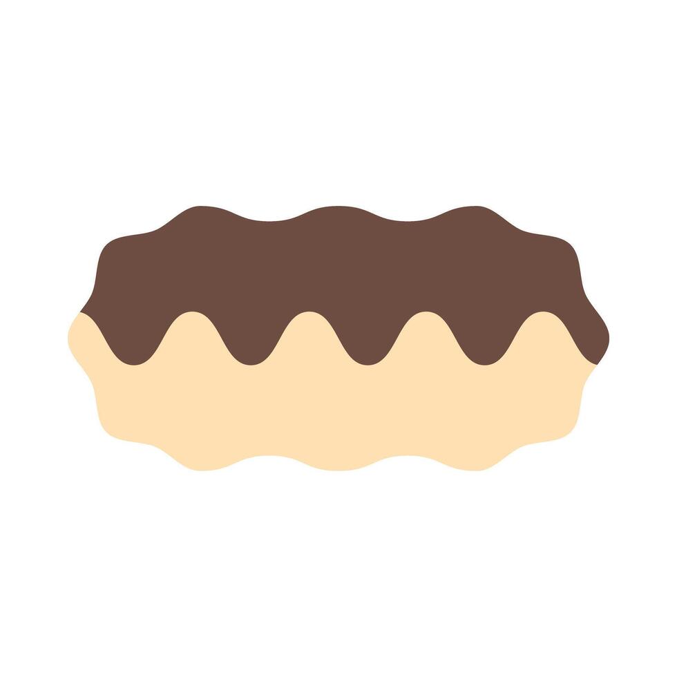 Eclair Icon Design vector