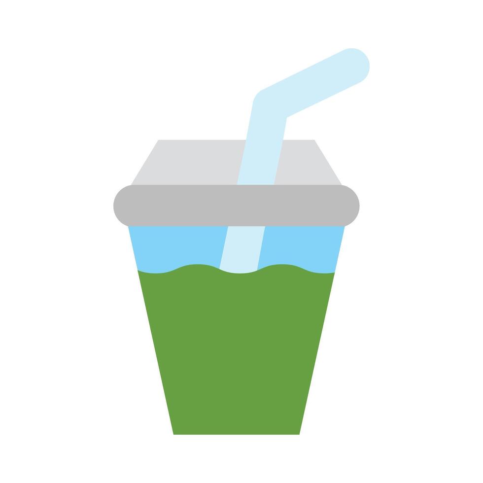 Bubble Tea Icon Design vector