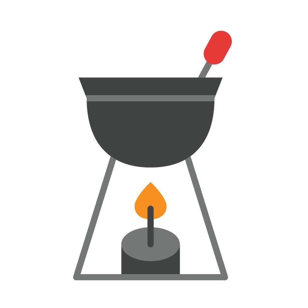 Fondue Icon Design vector