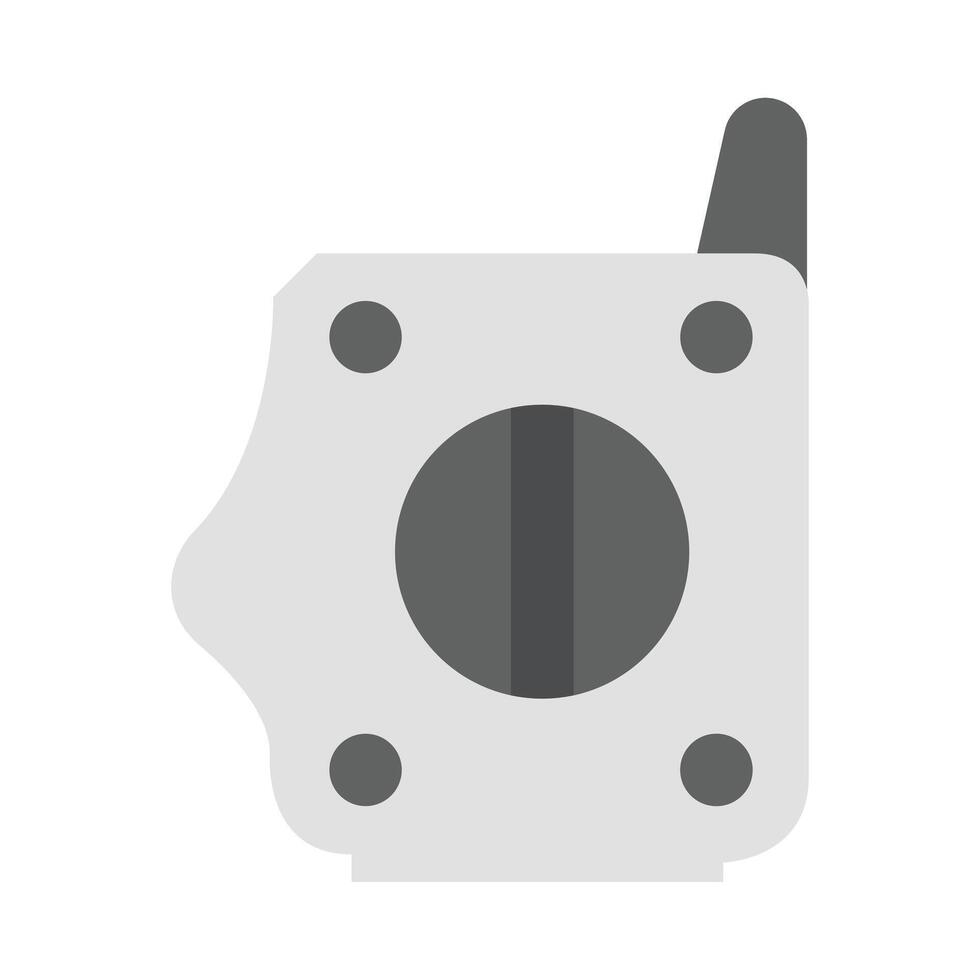 Throttle Plate Icon Design vector