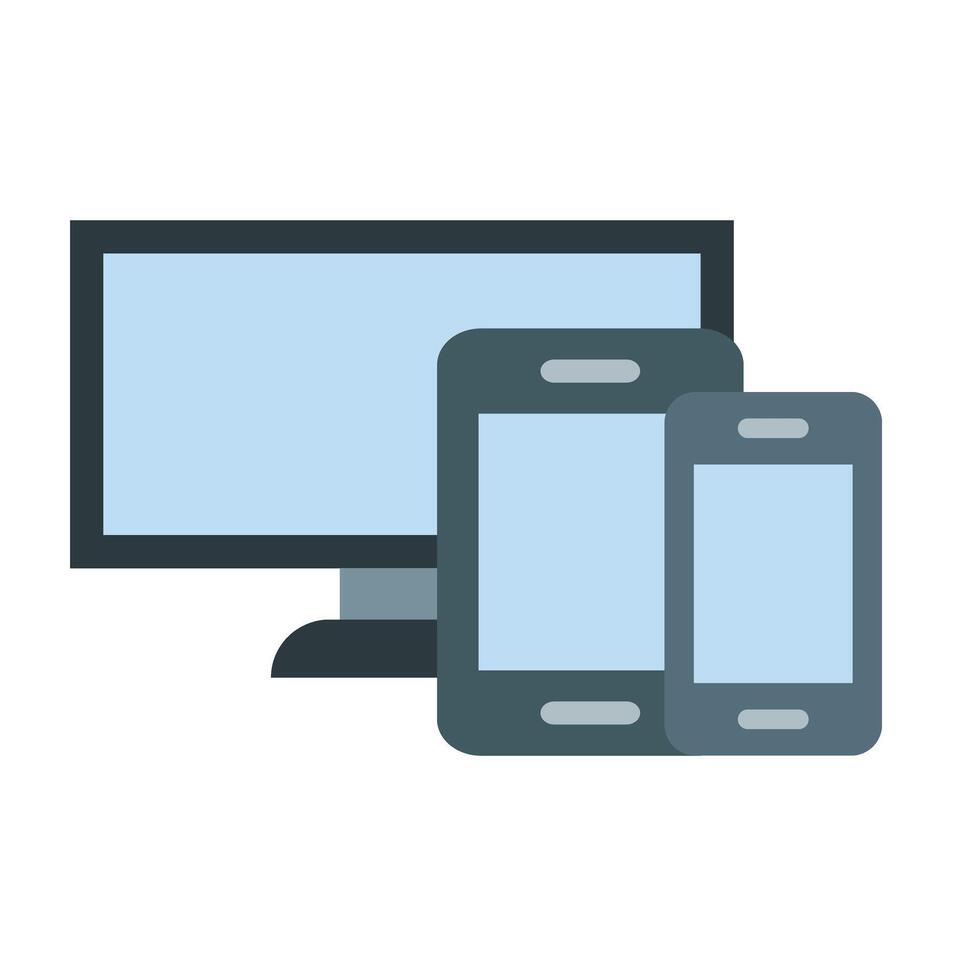 Responsive Icon Design vector